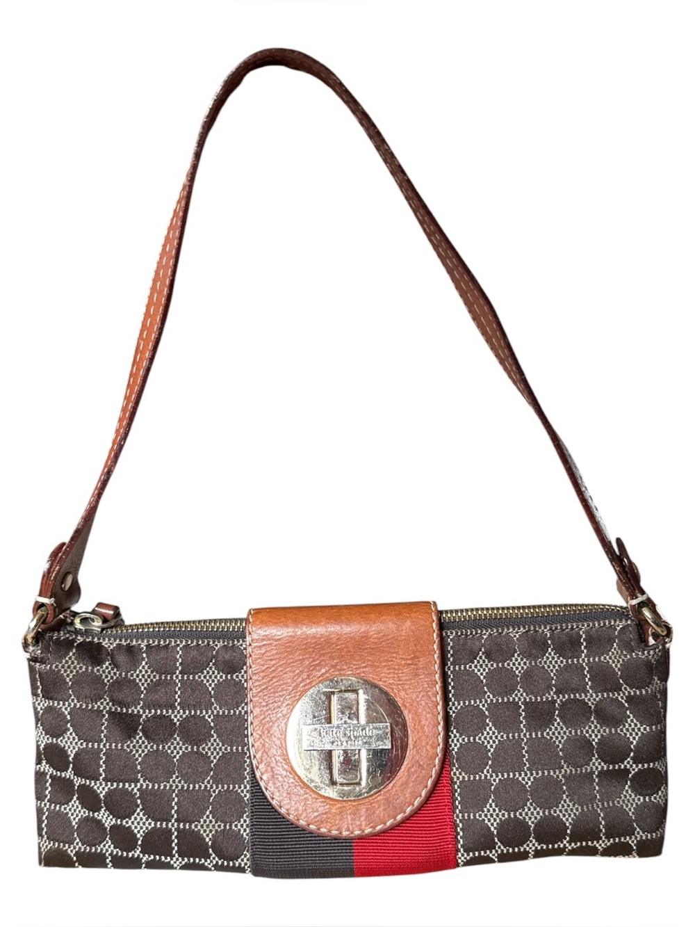 Kate Spade Classic Noel Small "Henry" Shoulder Bag Purse Vintage Y2K